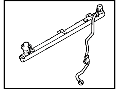 Toyota 23801-42020 Pipe Sub-Assembly, Fuel