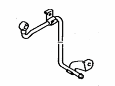 Toyota 23803-42020 Pipe Sub-Assembly, Fuel