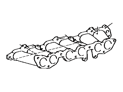 Toyota Cressida Intake Manifold - 17111-42020