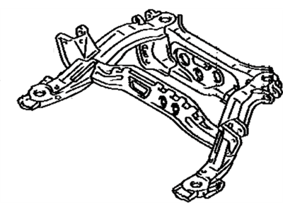 Toyota 51206-22110 Member Sub-Assy, Rear Suspension