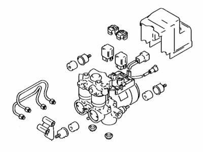 1989 Toyota Cressida ABS Control Module - 44510-22070