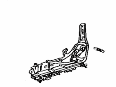 Toyota 72022-22030 Adjuster Sub-Assy, Front Seat, Inner LH