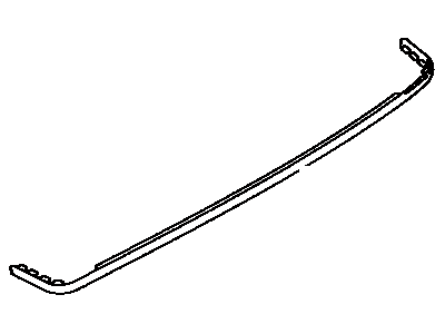 Toyota 52751-22170 Moulding, Rear Bumper