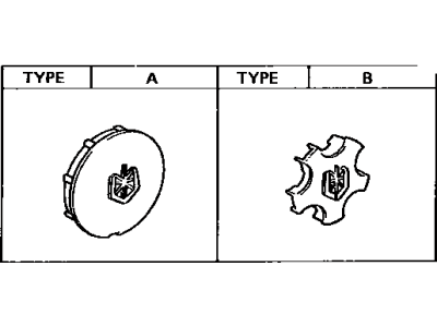 1990 Toyota Cressida Wheel Cover - 42603-22220