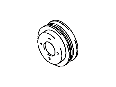 Toyota 16173-42020 Pulley, Fan