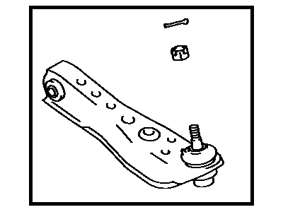 1989 Toyota Cressida Control Arm - 48069-29115