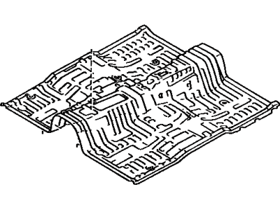 Toyota Cressida Floor Pan - 58111-22150