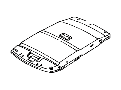 Toyota 63310-22470-12 HEADLINING Assembly, Roof