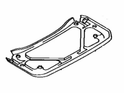 Toyota 64791-22020-03 Cover, Back Door Trim