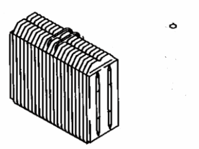 Toyota Cressida Evaporator - 88501-22190