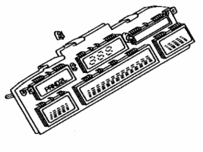 Toyota 83291-22300 Computer, Combination Meter