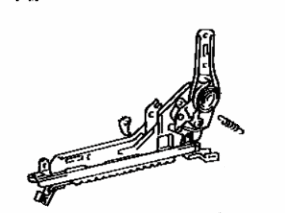 Toyota 72021-22030 Adjuster Sub-Assy, Front Seat, Inner RH