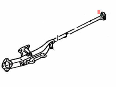 Toyota 55330-22130 Reinforcement, Instrument Panel