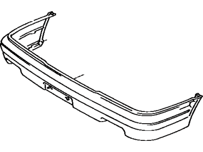 1989 Toyota Cressida Bumper - 52119-22918