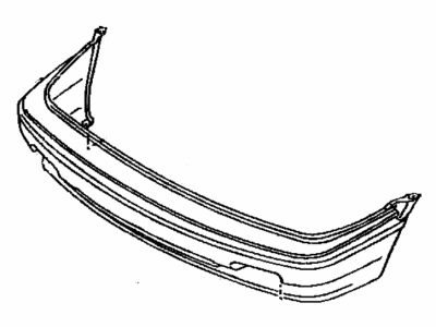 1990 Toyota Corolla Bumper - 52119-02030-B0