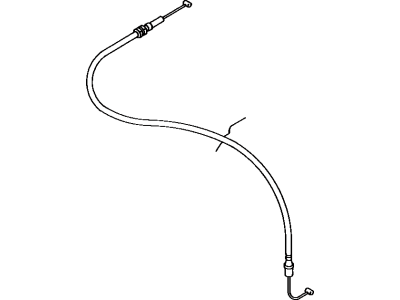 1990 Toyota Corolla Accelerator Cable - 35520-12190