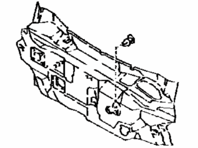 Toyota 55210-01030 Insulator Assy, Dash Panel