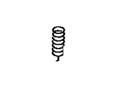 Toyota 90501-14101 Spring, Compression