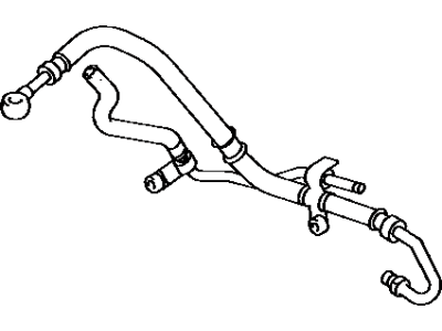 1992 Toyota Corolla Power Steering Hose - 44410-01020