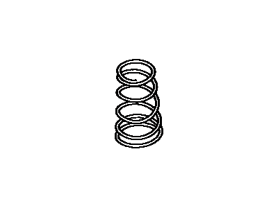 1990 Toyota Corolla Coil Springs - 48231-02040