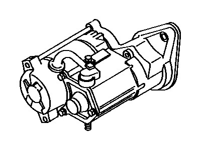 1992 Toyota Corolla Starter Motor - 28100-01030