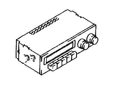 Toyota 86120-02071 Receiver Assembly, Radio