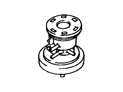 Toyota 25870-16060 Modulator Assy, EGR Vacuum