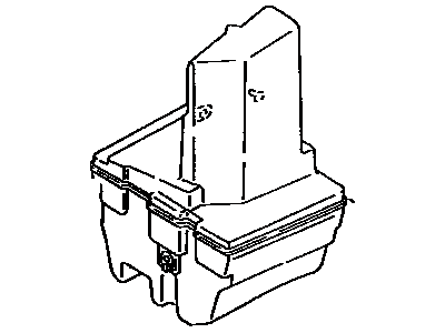 1989 Toyota Corolla Air Duct - 17883-01020