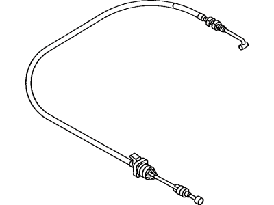 1991 Toyota Corolla Accelerator Cable - 78180-01030