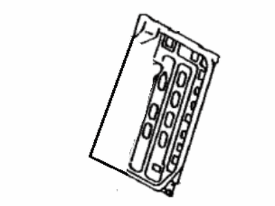 Toyota 71017-02010 Frame Sub-Assy, Rear Seat Back, RH