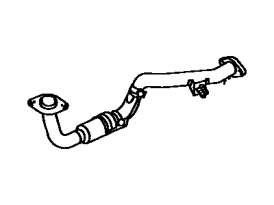 Toyota Corolla Catalytic Converter - 17410-01031