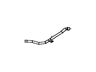 Toyota 17409-02010 Pipe, Converter Air Inlet