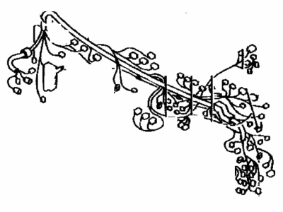 Toyota 82141-02030 Wire, Instrument Panel