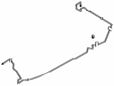 1992 Toyota Corolla Brake Line - 47321-01020