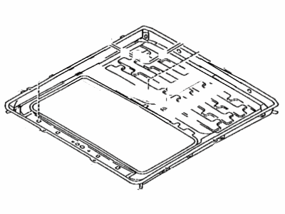 Toyota 63203-01010 Housing Sub-Assy, Sliding Roof