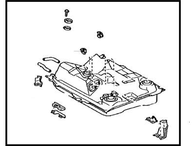 Toyota 77001-47071 Tank Assy, Fuel