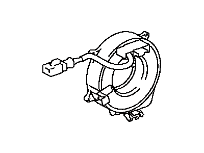Toyota 84306-12070 Clock Spring Spiral Cable Sub-Assembly
