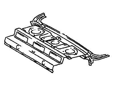 Toyota 64101-47040 Panel Sub-Assy, Upper Back