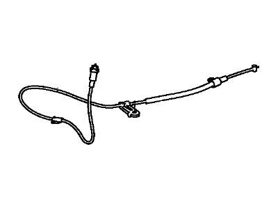 2003 Toyota Prius Parking Brake Cable - 46410-47020