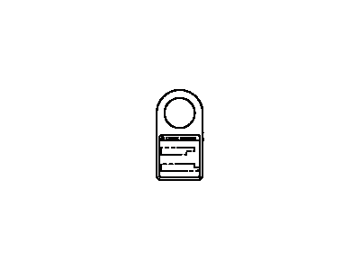 Toyota 74572-47010 Label, Fuel Inlet Operational Information