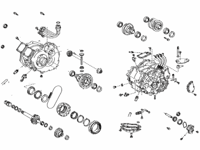 Toyota 30900-47020 Transaxle Assy, Hybrid Vehicle