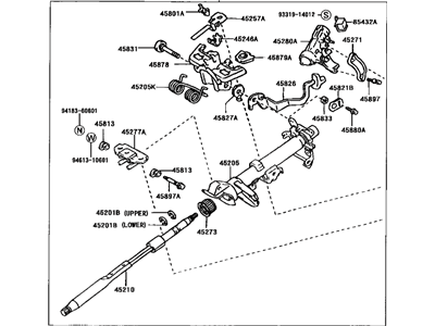 2003 Toyota Prius Steering Column - 45250-47020-B0