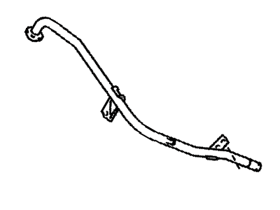 2003 Toyota Prius Coolant Reservoir Hose - 16268-21030