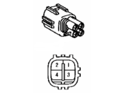 Toyota 90980-11027 Housing, Connector M