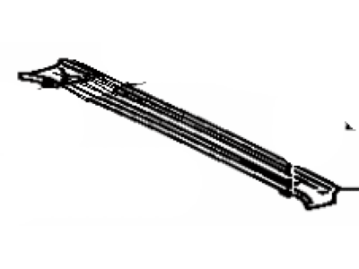 Toyota 61029-60010 Channel, Roof Drip, Rear