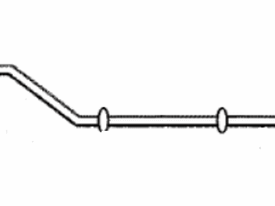 Toyota 47322-07071 Tube, Rear Brake, NO.2