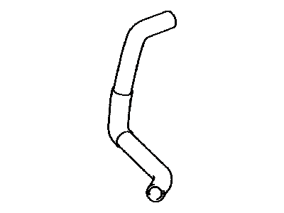 Toyota 16572-0P150 Hose, Radiator, NO.2