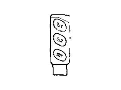 Toyota 84927-07010-B0 Switch, Seat Memory