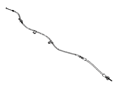 Toyota 46430-07040 Cable Assembly, Parking