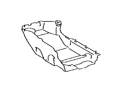 Toyota 58511-06020-C0 Carpet, Floor, Front RH